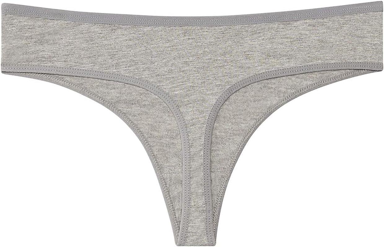 Cotton Thongs Women'S G String Panties Sexy Intimate Lingerie Underwear Pack 6 or 12