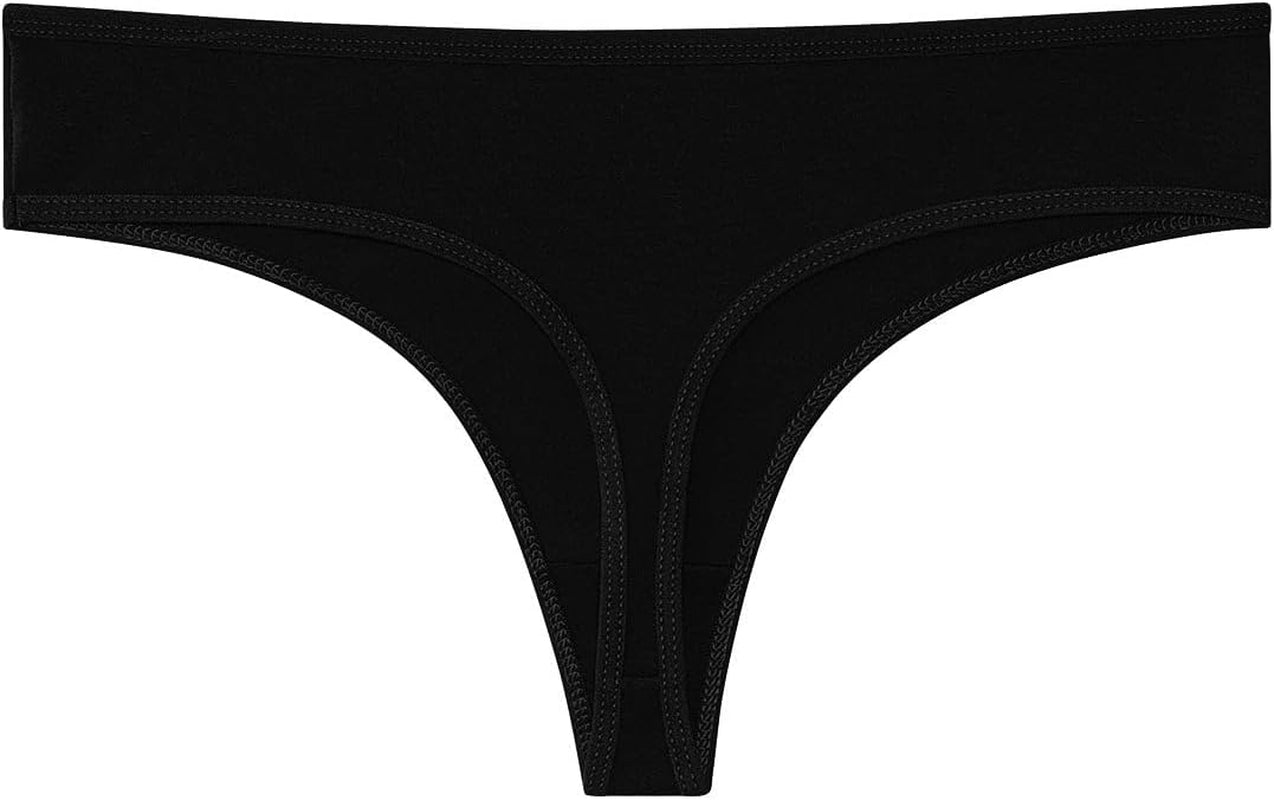 Cotton Thongs Women'S G String Panties Sexy Intimate Lingerie Underwear Pack 6 or 12